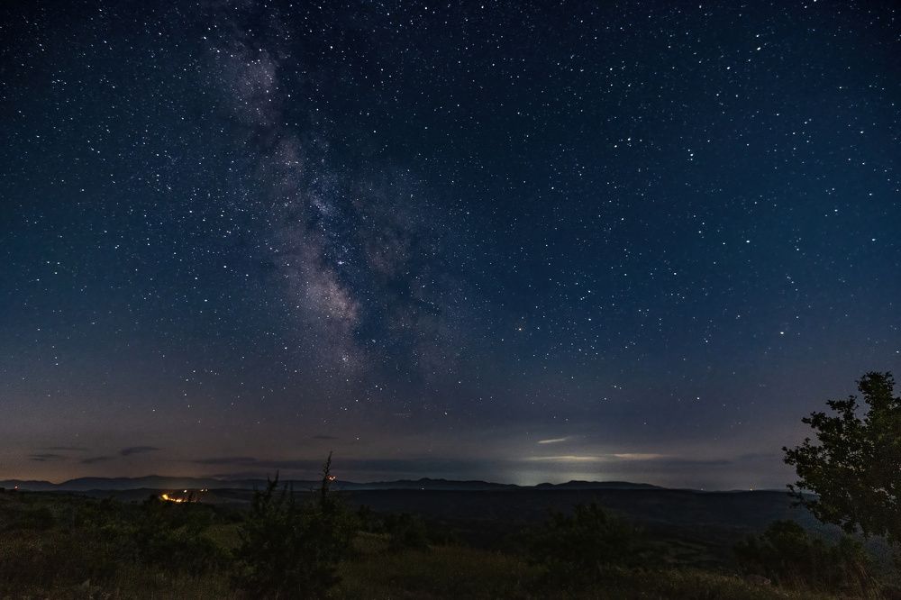 Milky Way on the night sky over Macedonia II
