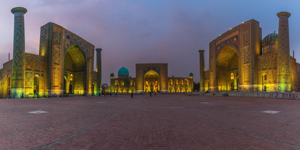 Ночной Самарканд