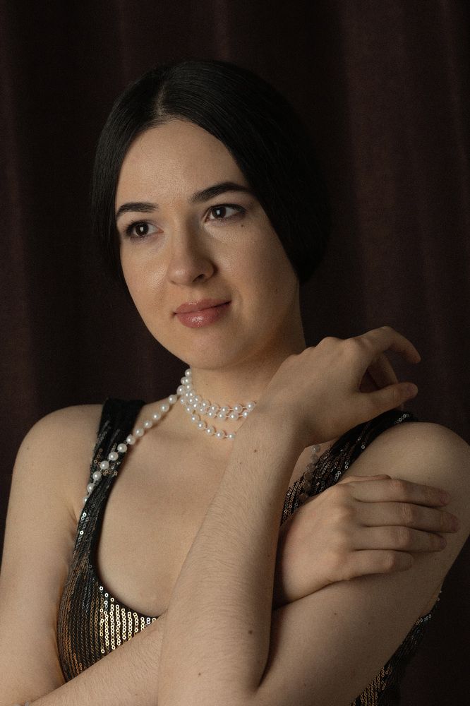 Девушка с жемчугом