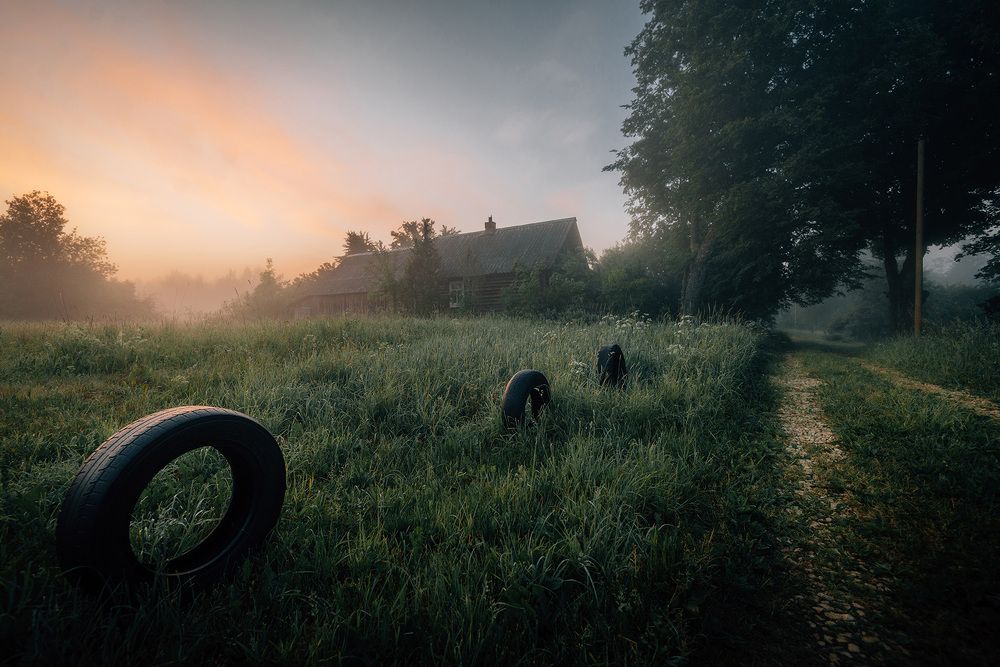 Утро в деревне