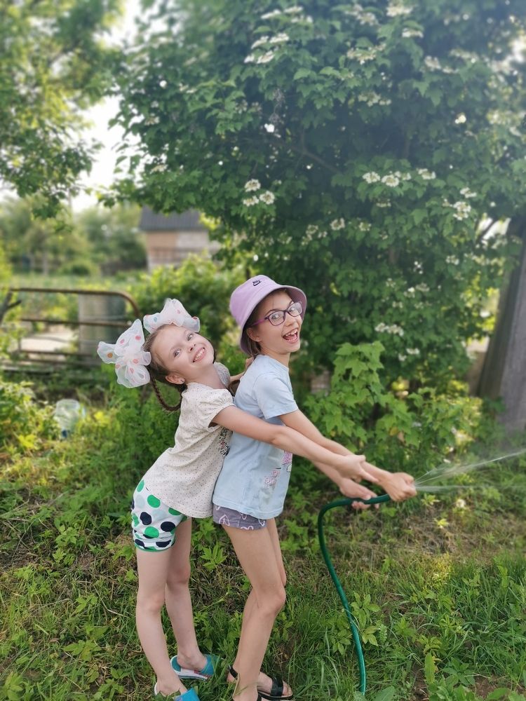 Весёлый полив огорода!