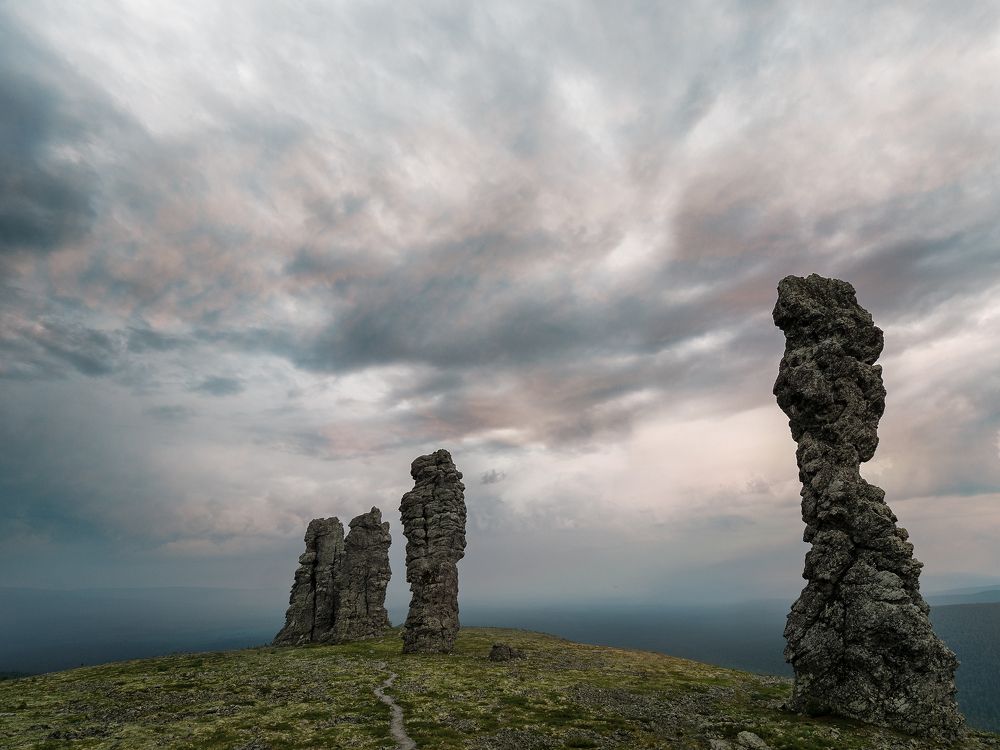 Закат на плато Маньпупунер