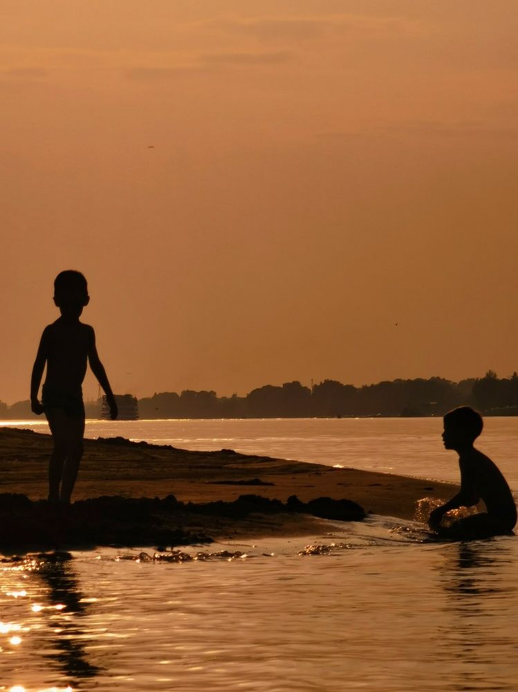 Маленькая дружба на закате