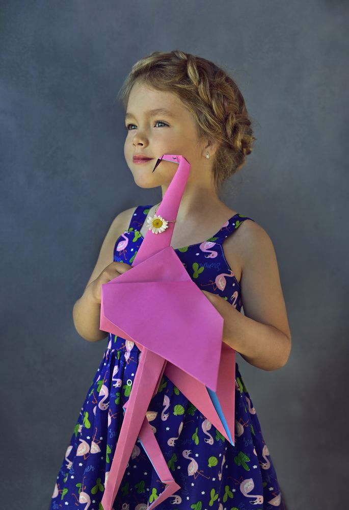 Любовь к маленькому розовому Фламинго.