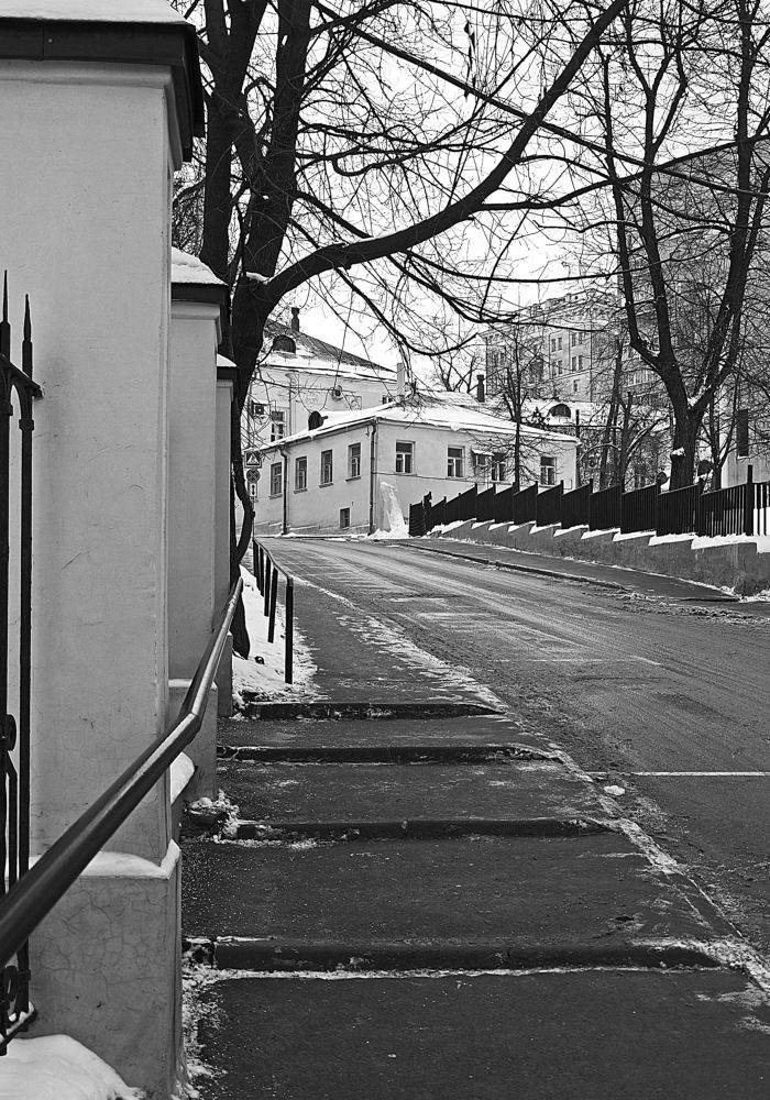 Московская улочка.