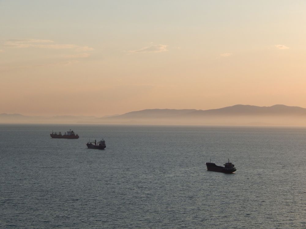 Туман и корабли. Мыс Купера.