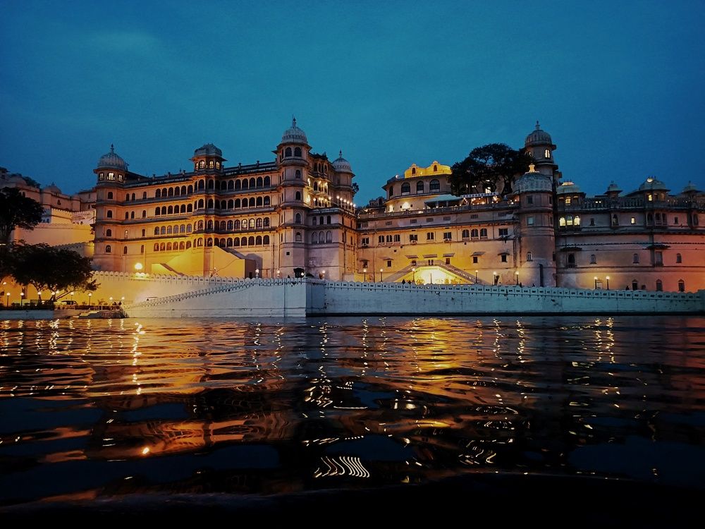 Lady of the lake-City Palace, Udaipur
