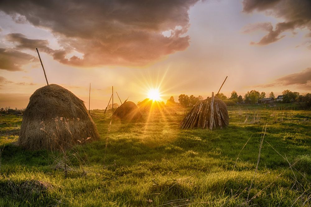 На закате дня