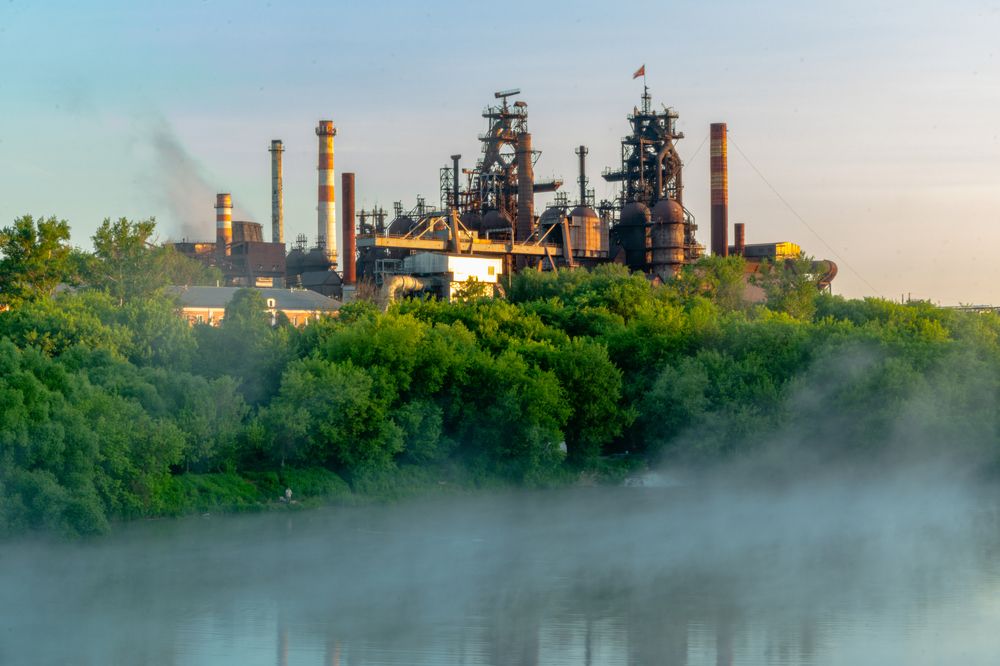 Рассвет у КМЗ