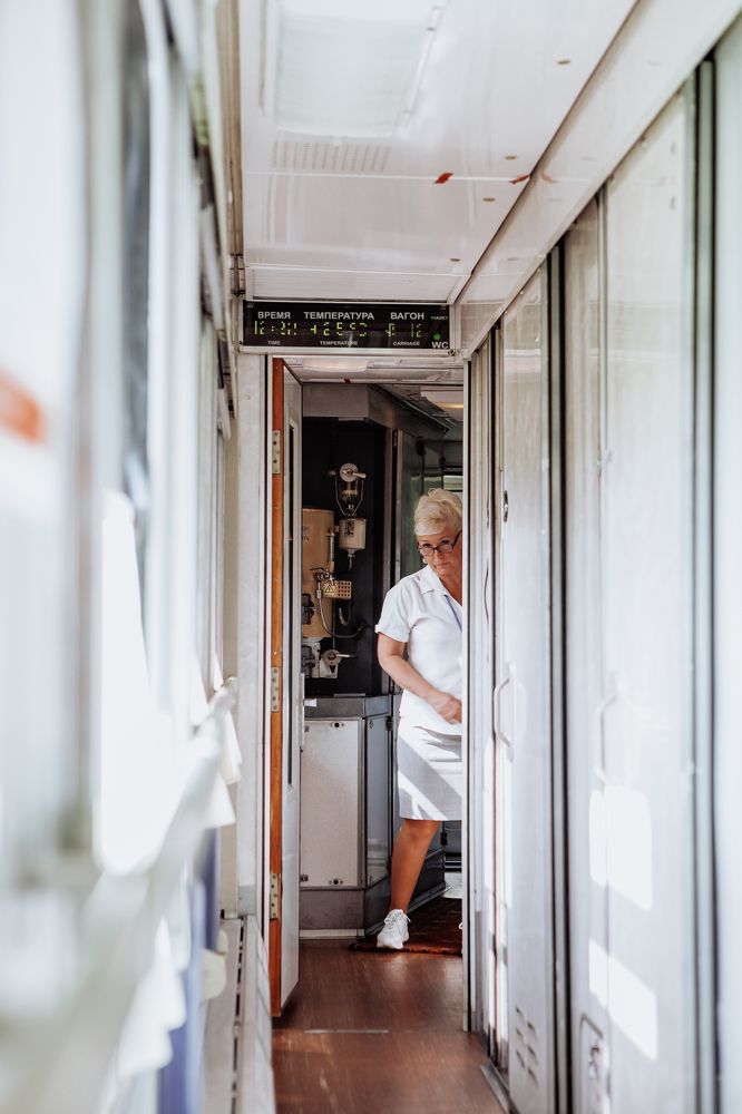 День в поезде