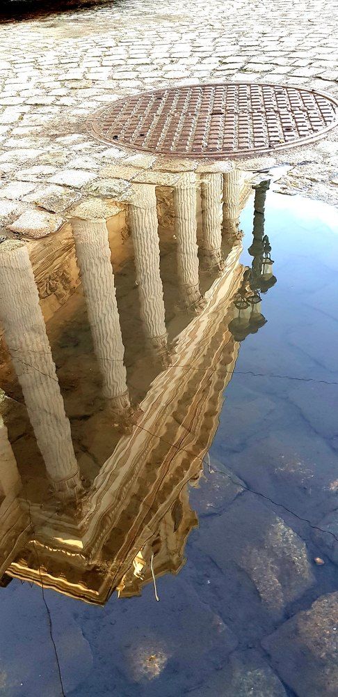 Солнечный март в Брюсселе.