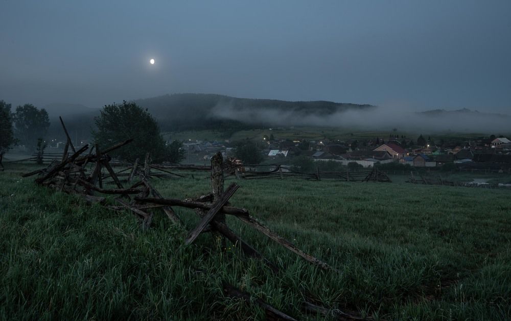 Ранее утро в селе Тюлюк