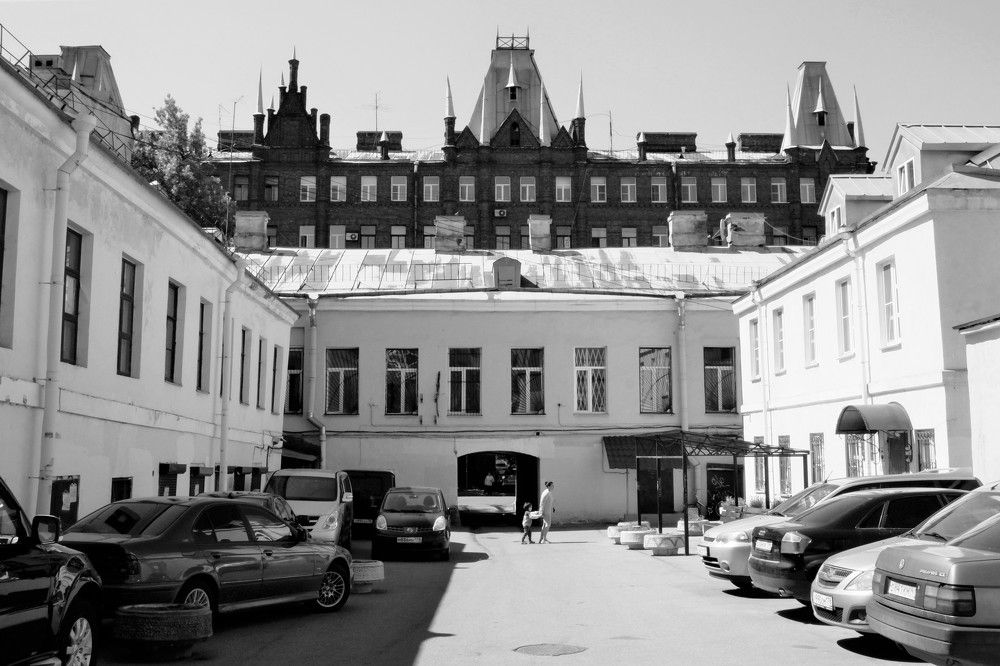 Дворик Санкт - Петербурга.