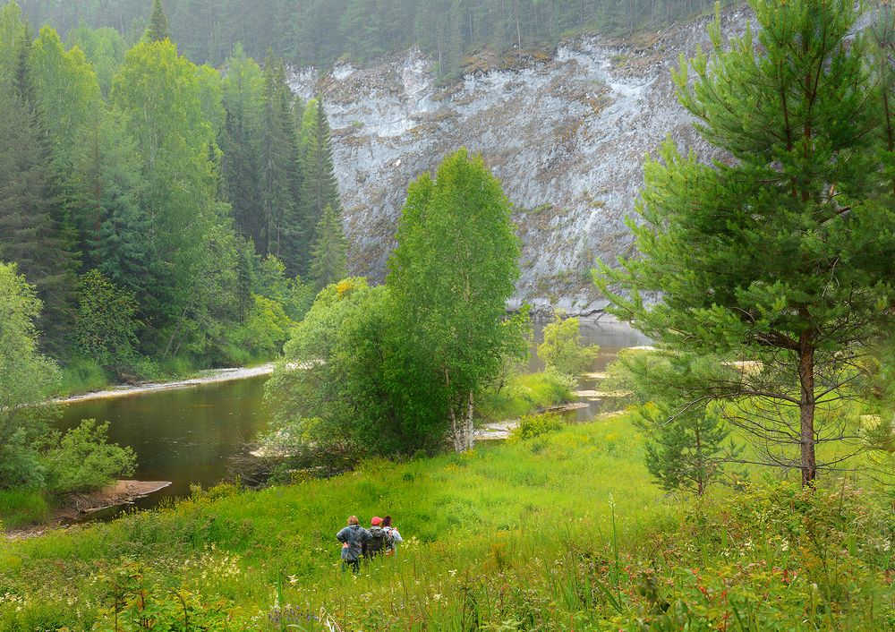 Путь к скалам