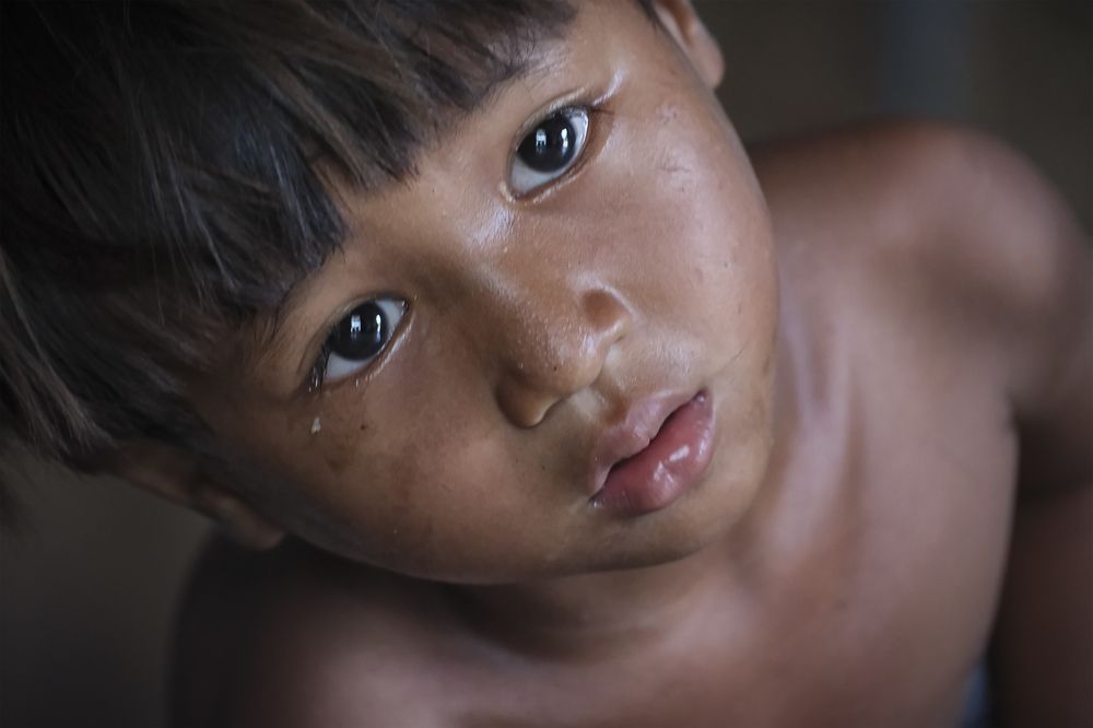 Innocent looking eyes