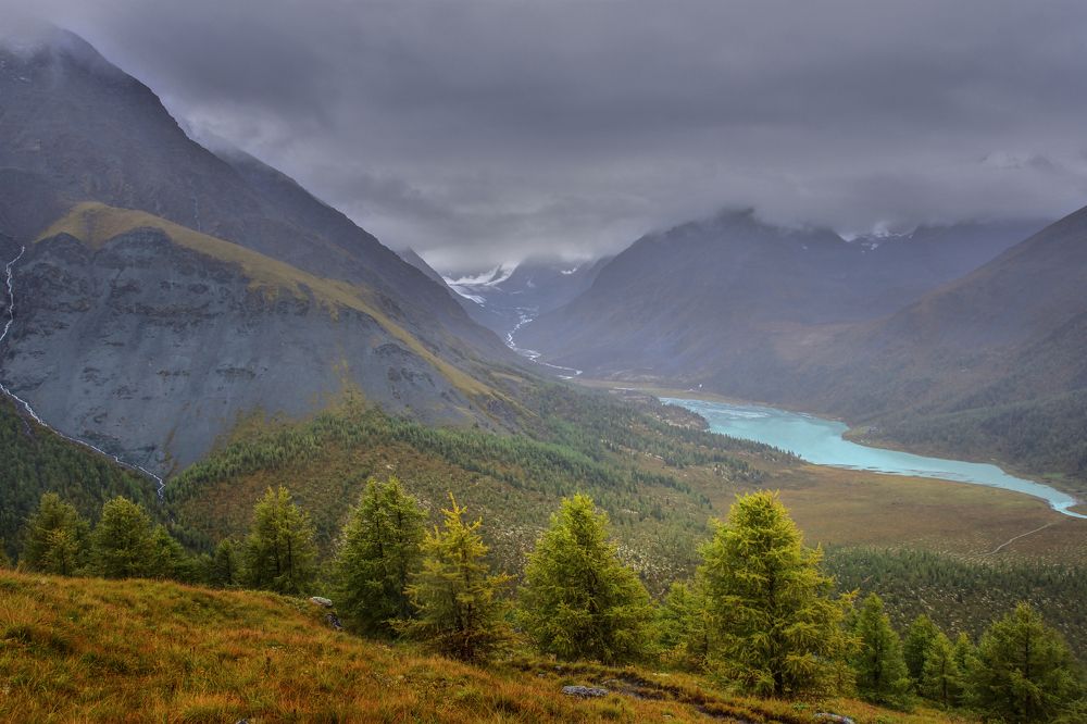 Горными тропами.