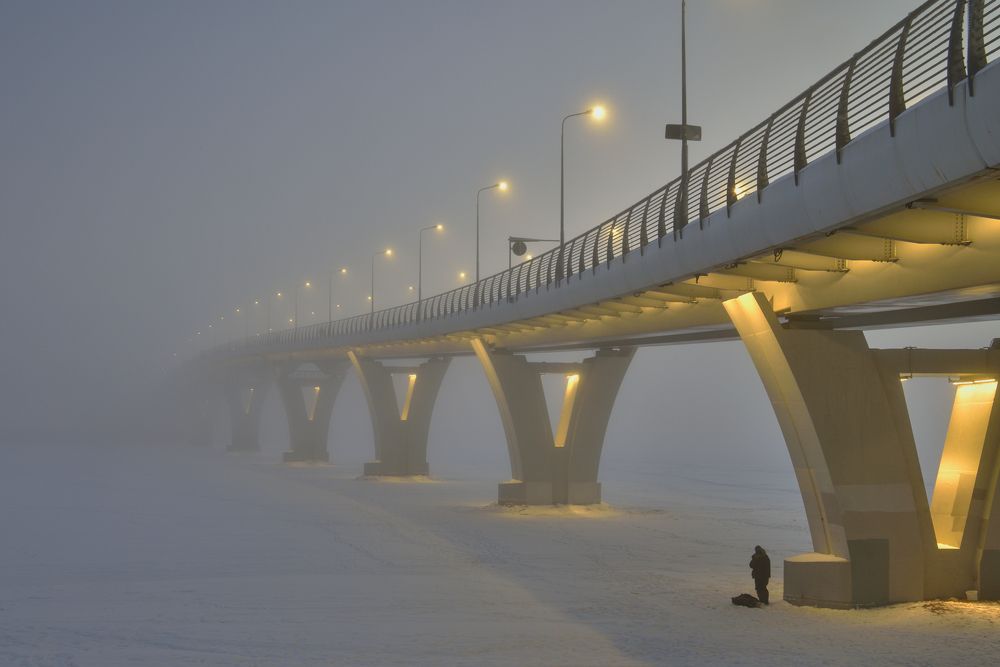 В морозную даль