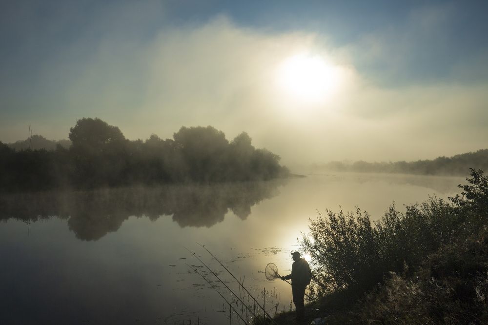 Туман над водой
