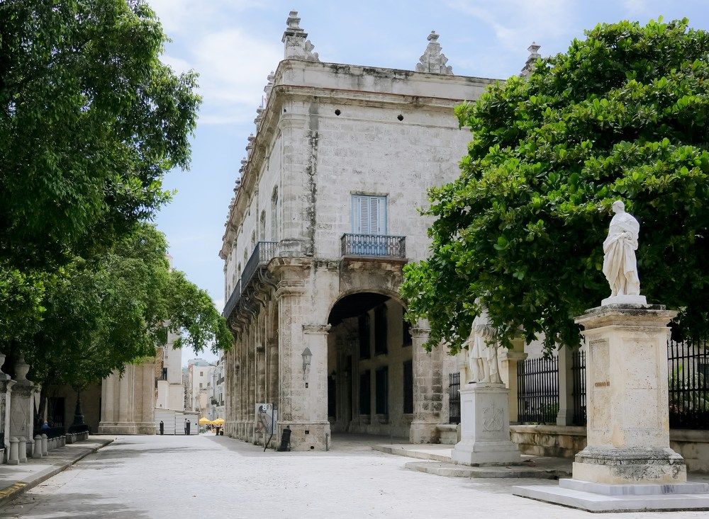 Старый город . Гавана