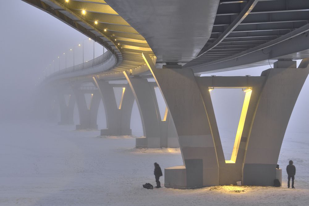 Раздумья под мостом