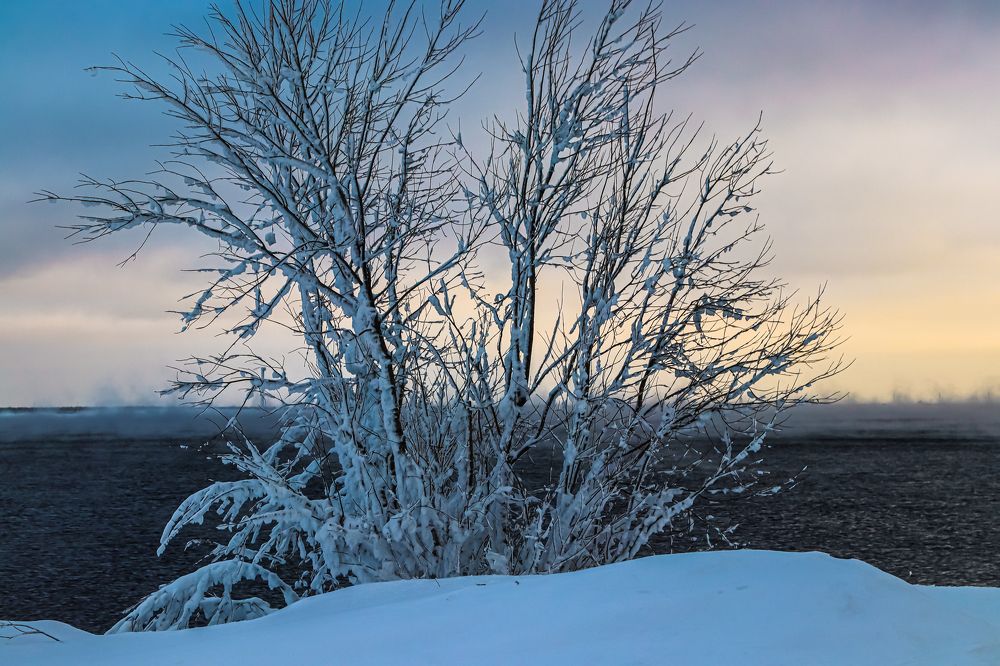 Зимняя акварель