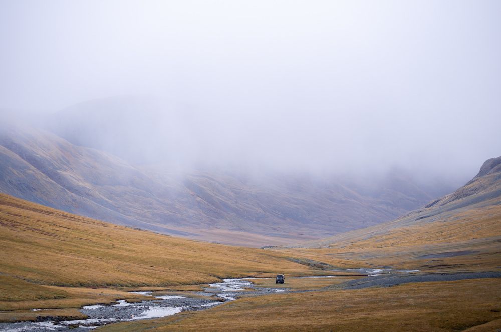 Туман в долине Елангаша