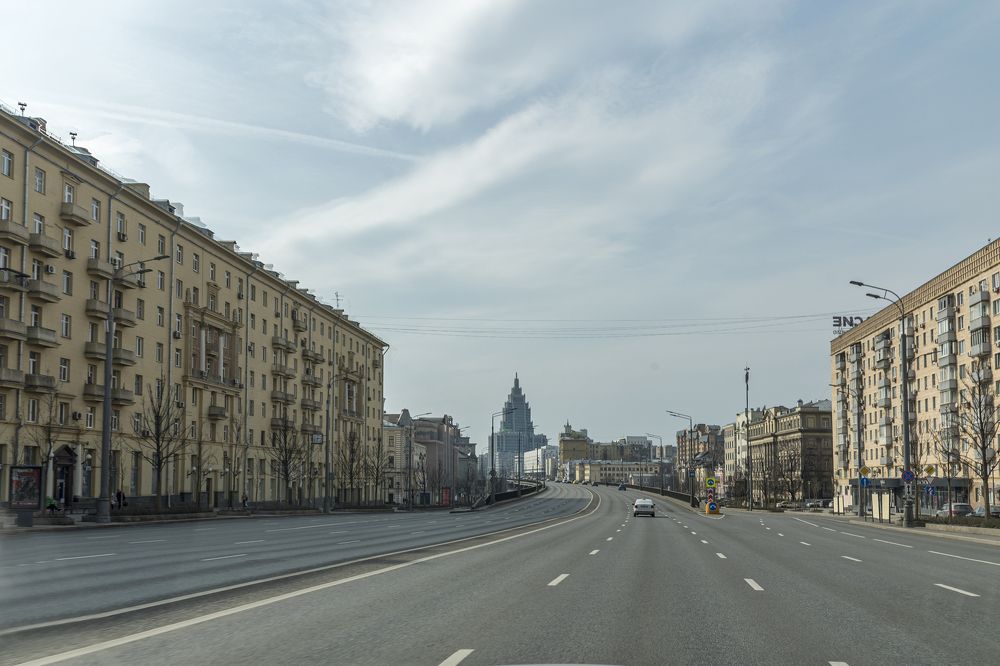 Москва карантинная 2