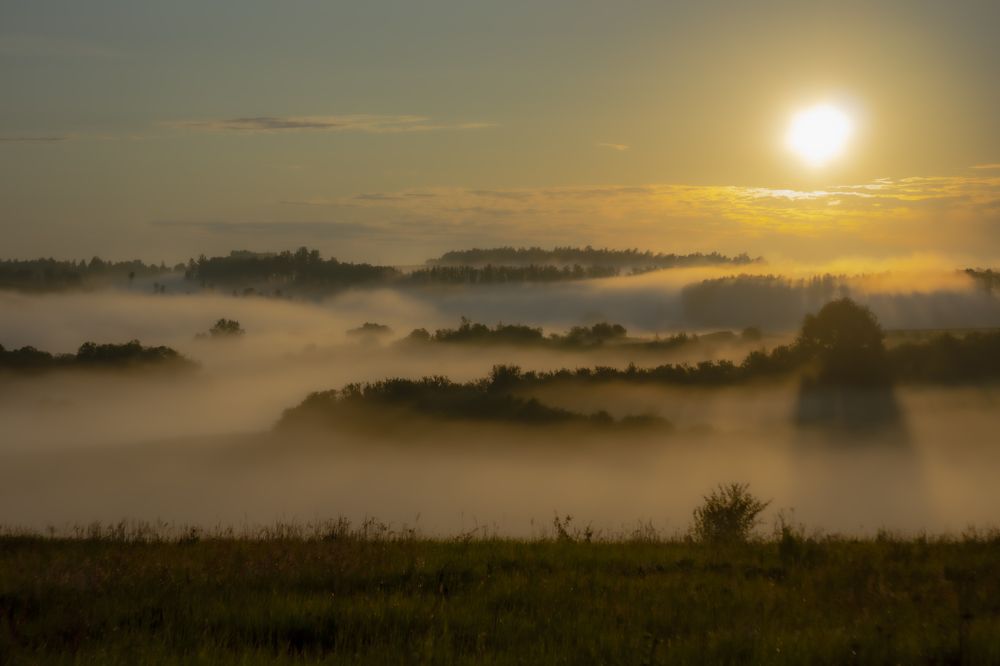 Рассвет у Осетра