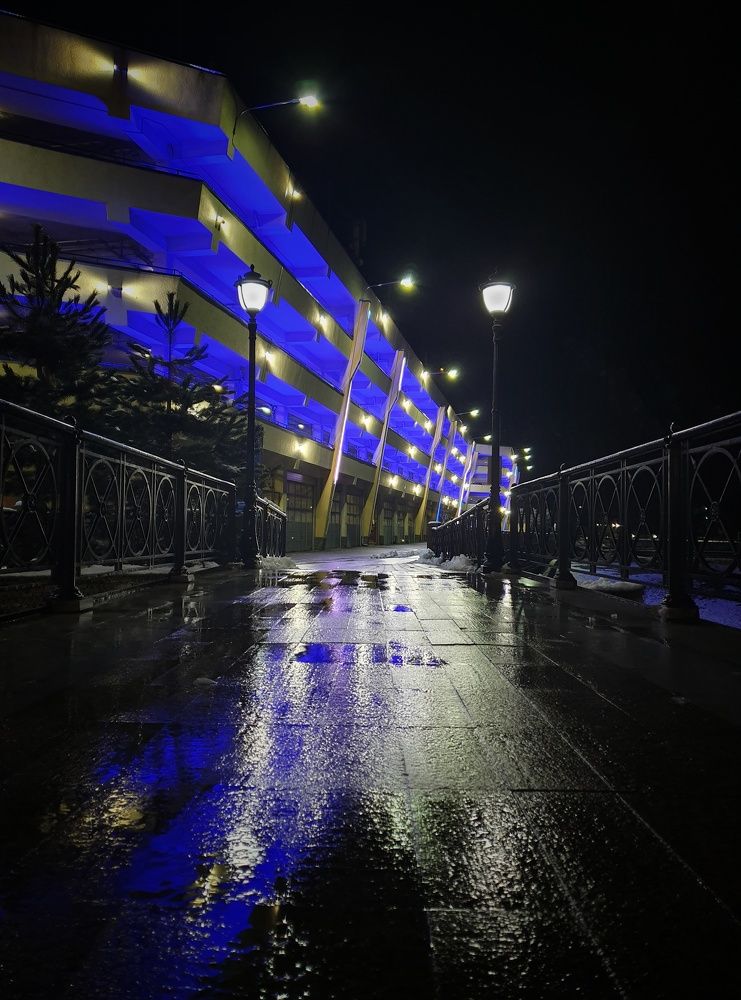 Огни фонарей