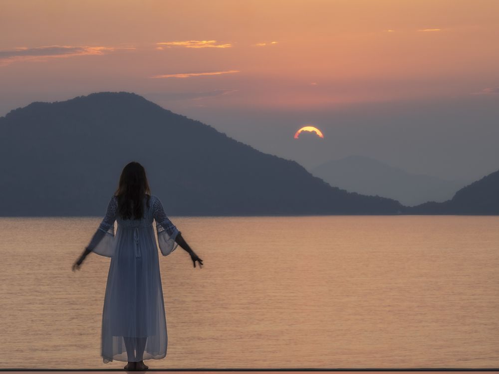 Dissolving into nature