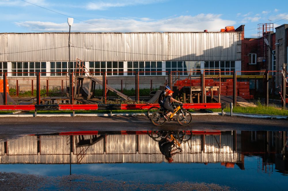 Pobedy street, Lesosibirsk, 2023