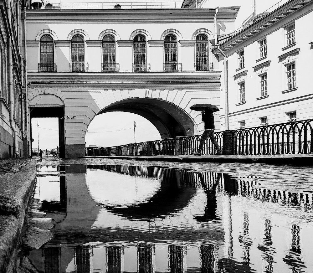 There's nowhere to hide in this black and white world