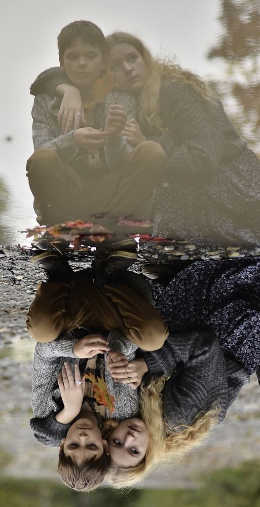 Брат и сестра,  не разлей вода ❤