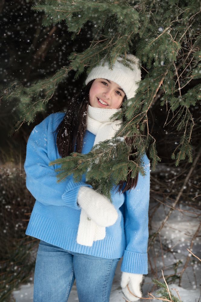 a snowy wonderful day