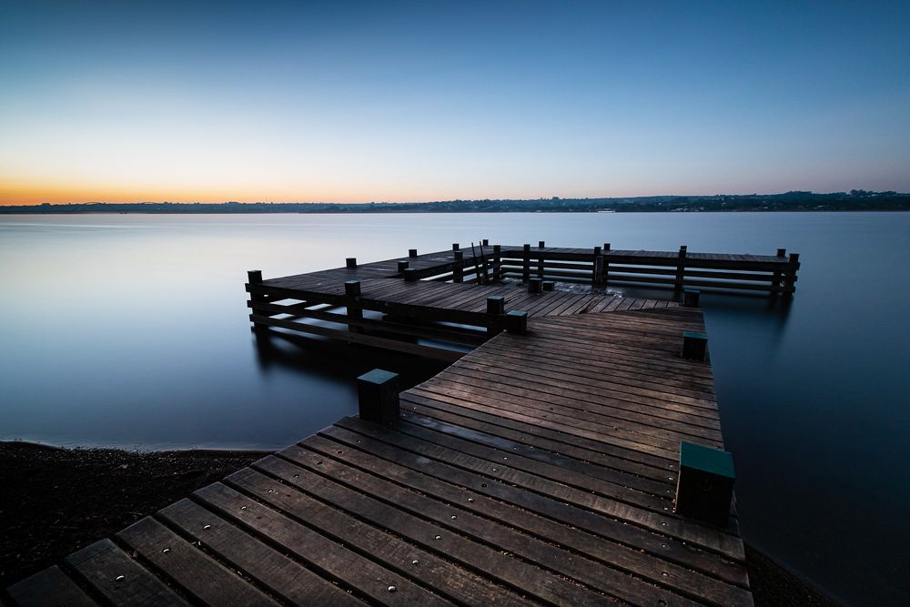 Amanhecer na península