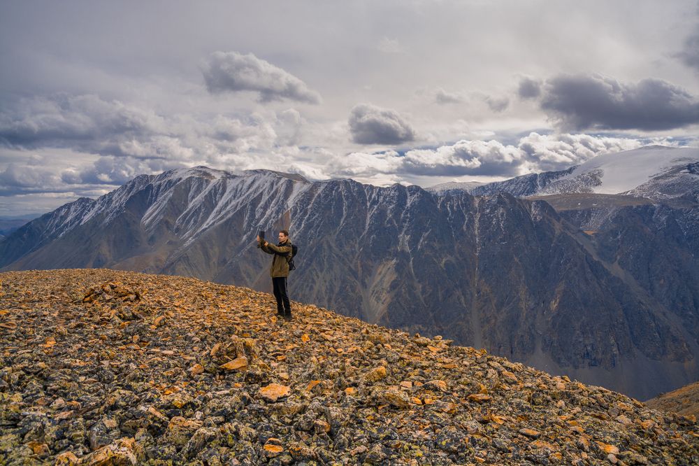 На перевале