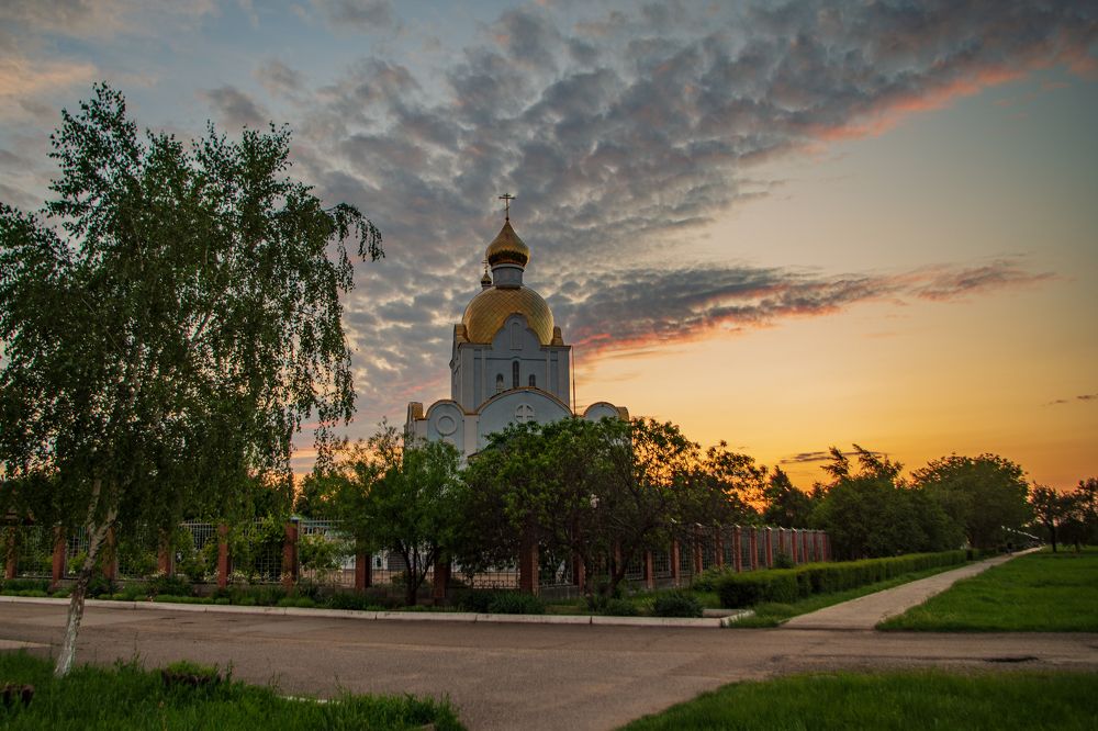 Улица Чапаева в г. Тихорецке