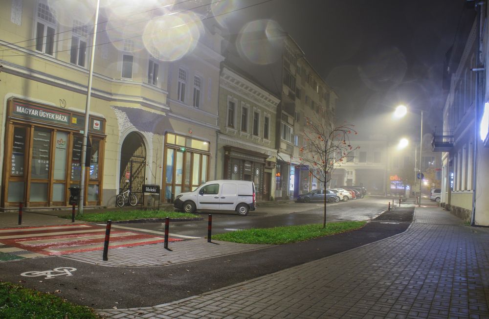 November in the city