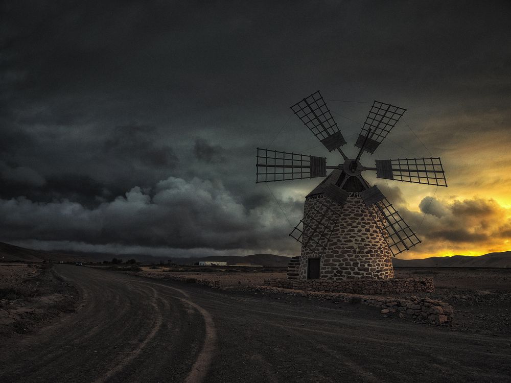 Windmill in Fuerteventura