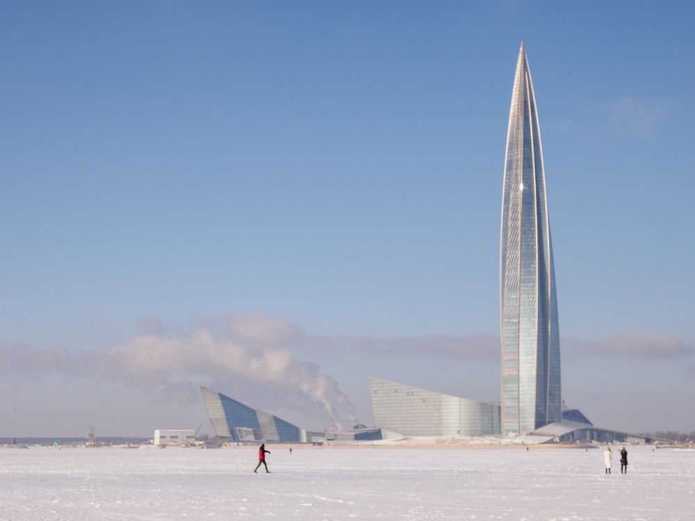 Зимний день на берегу Финского залива