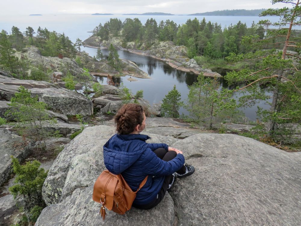 View of Ladoga skerries