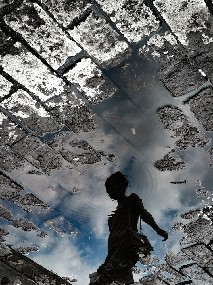 Shadow in the sky