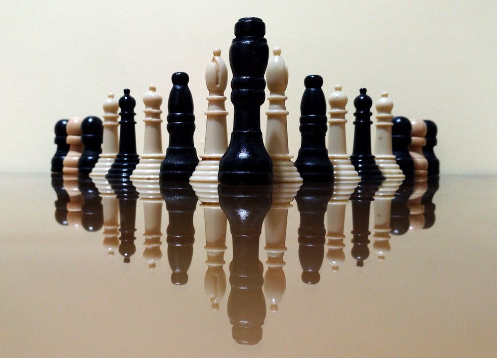 Checkered reflection