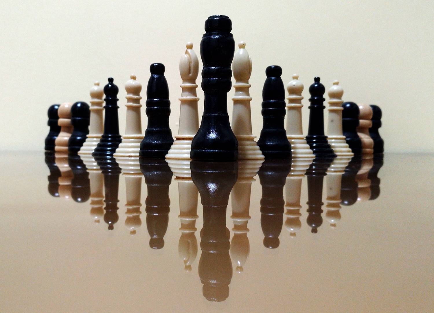 Checkered reflection