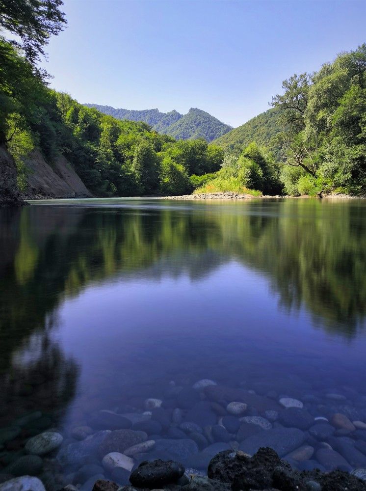 Утро на реке Белой