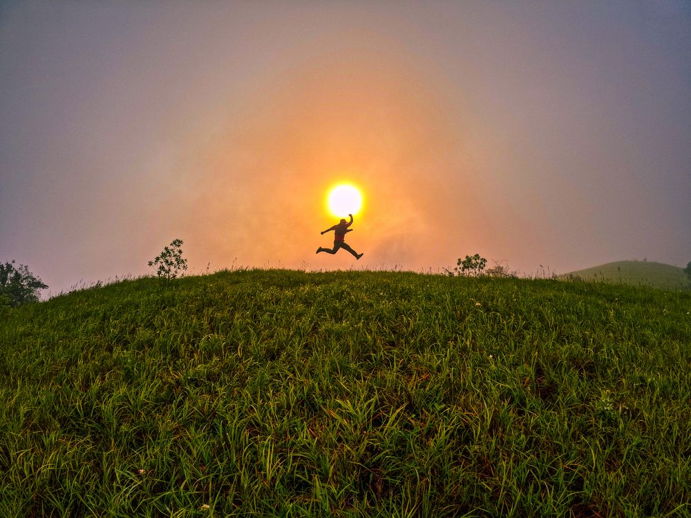 Reaching the sun!
