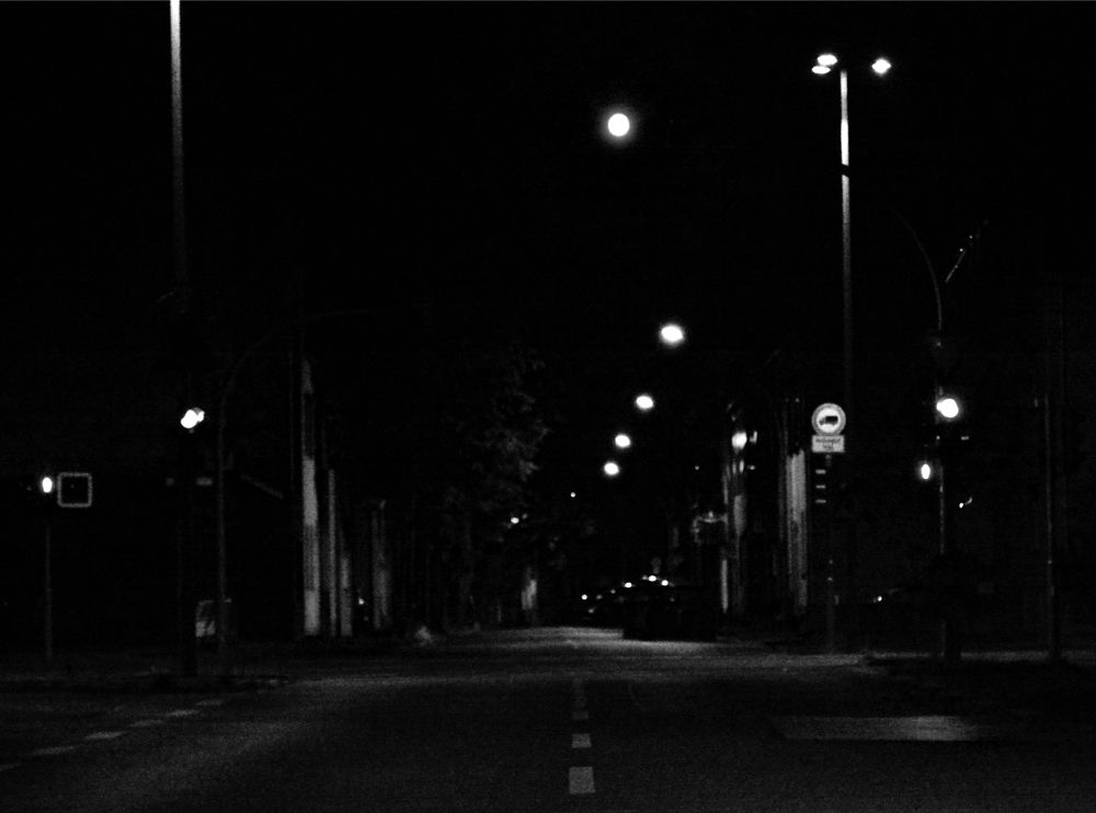 The calm of the night