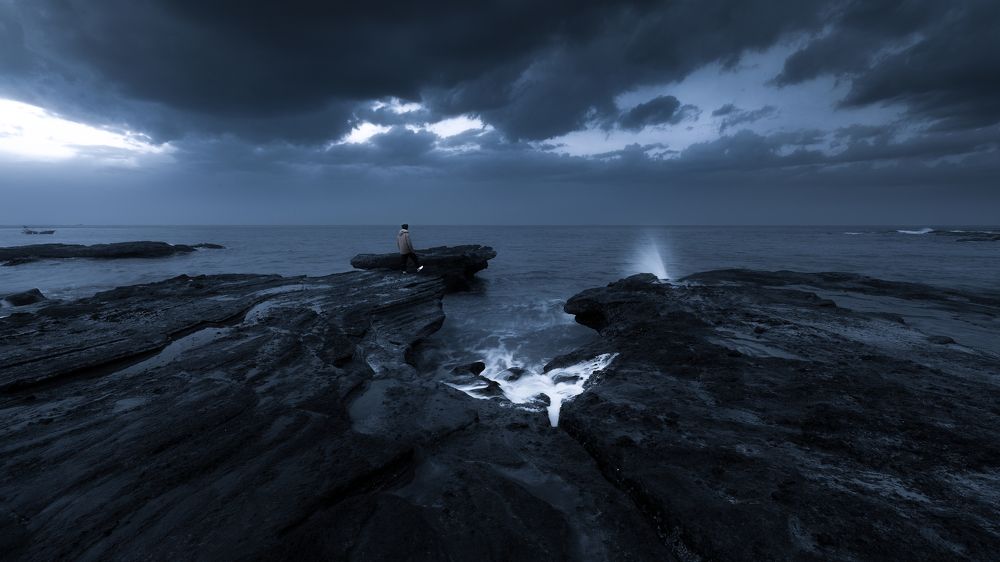 Coastal Scenery of Weizhou Island in the North Sea of China