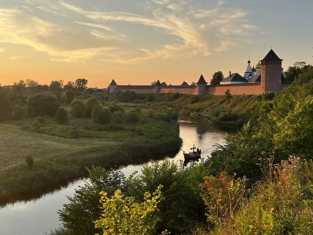 Закат над Каменкой