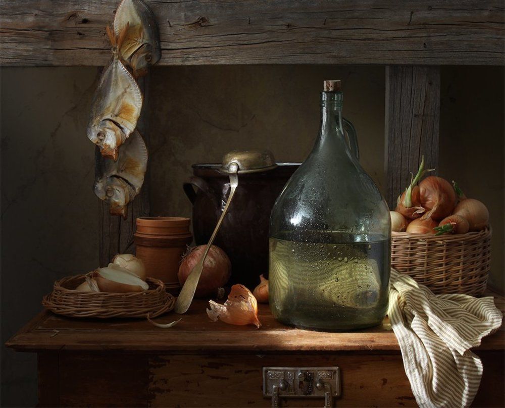 На старой кухне